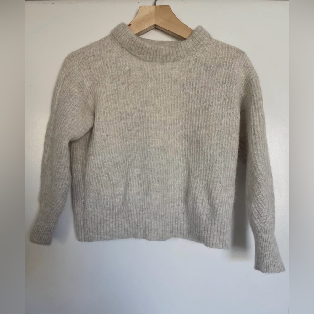 Everlane grey alpaca/ merino wool Turtleneck Sweater